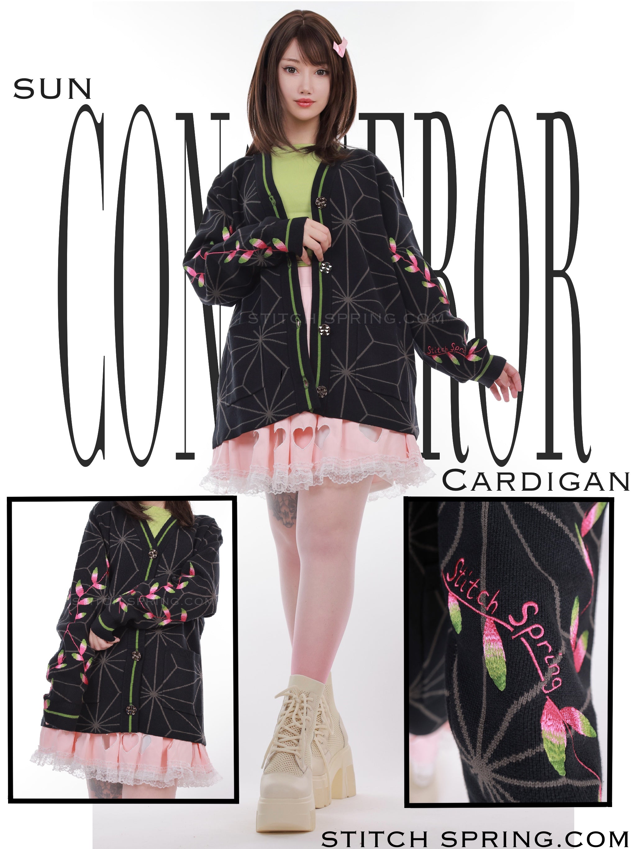 Sun Conqueror Cardgian - Back for a limited time. – Stitch Spring