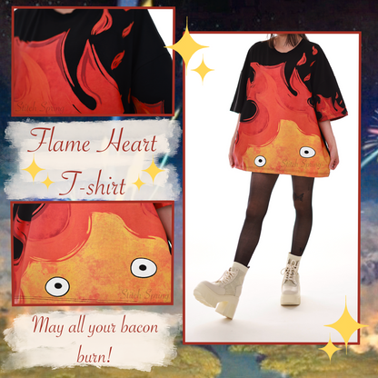 Flame Heart T-Shirt Preorder