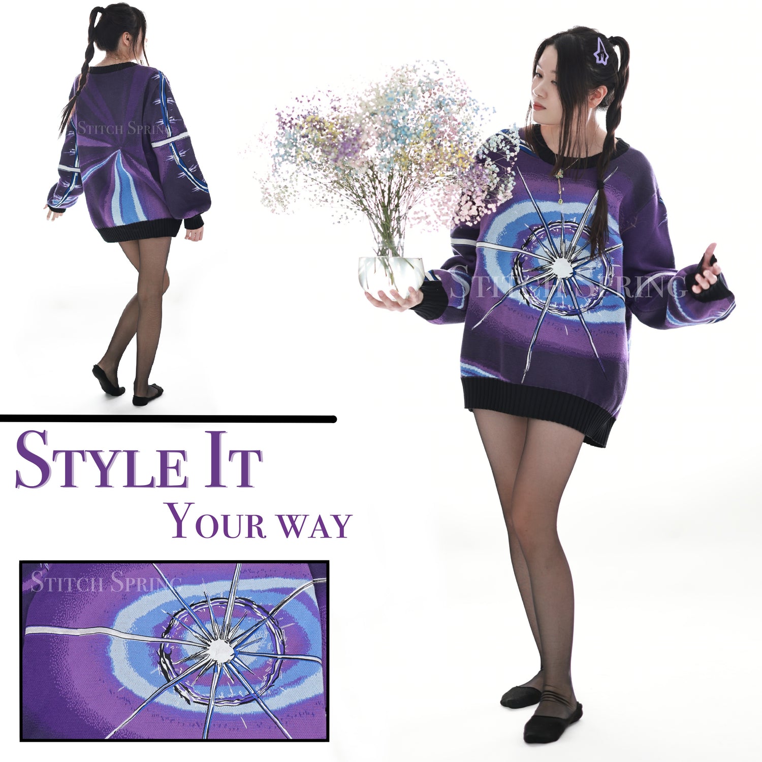 Hollow Purple Sweater Preorder