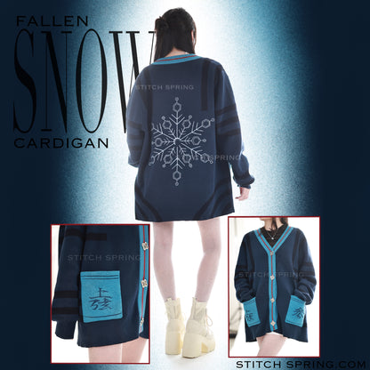 Fallen Snow Cardigan Preorder