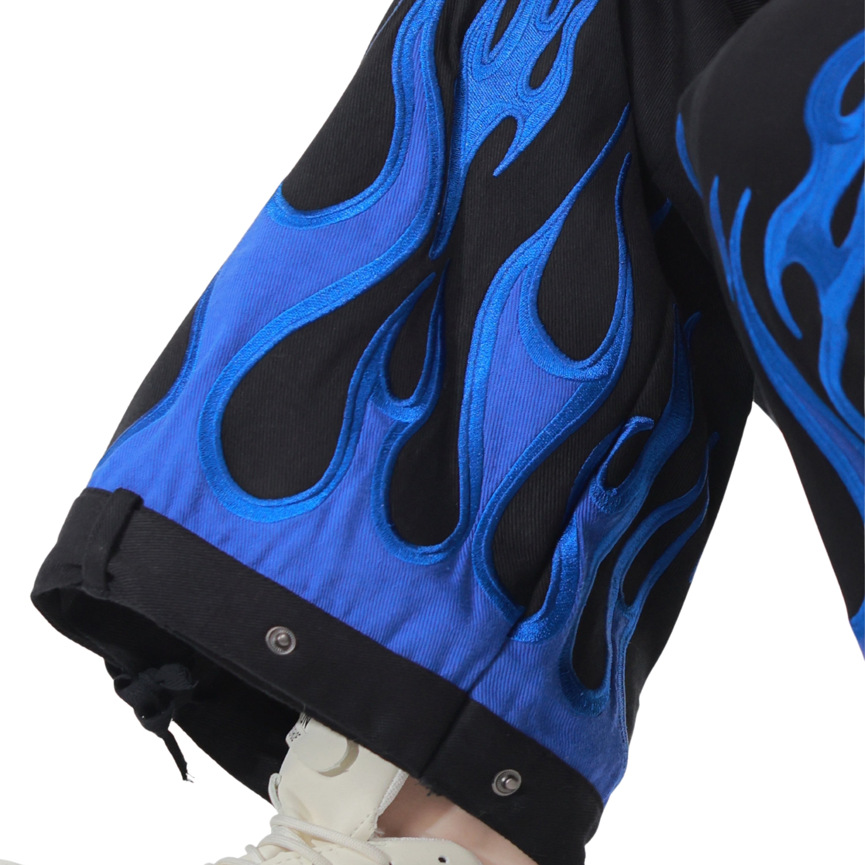 Blue Flame Denim Pants Preorder