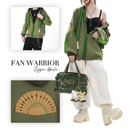 Fan Warrior Zipper Hoodie Preorder