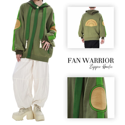 Fan Warrior Zipper Hoodie Preorder