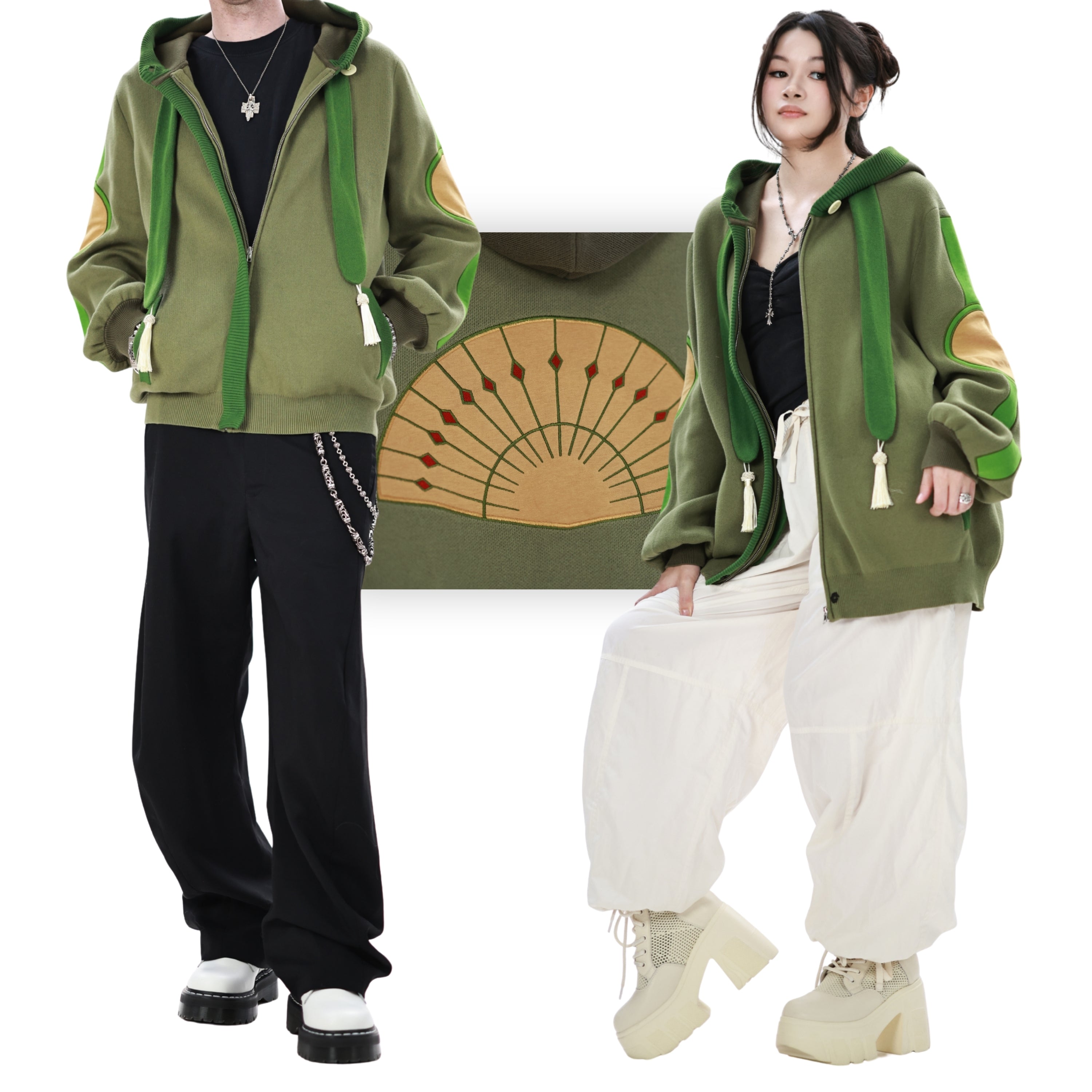 Fan Warrior Zipper Hoodie Preorder