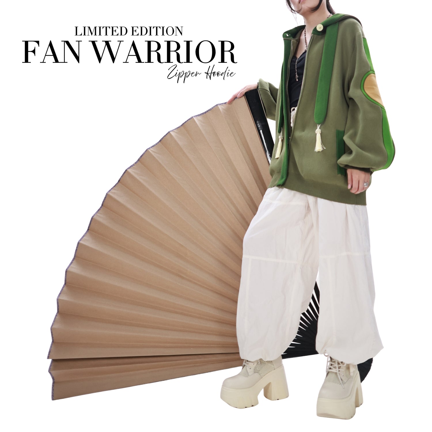 Fan Warrior Zipper Hoodie Preorder