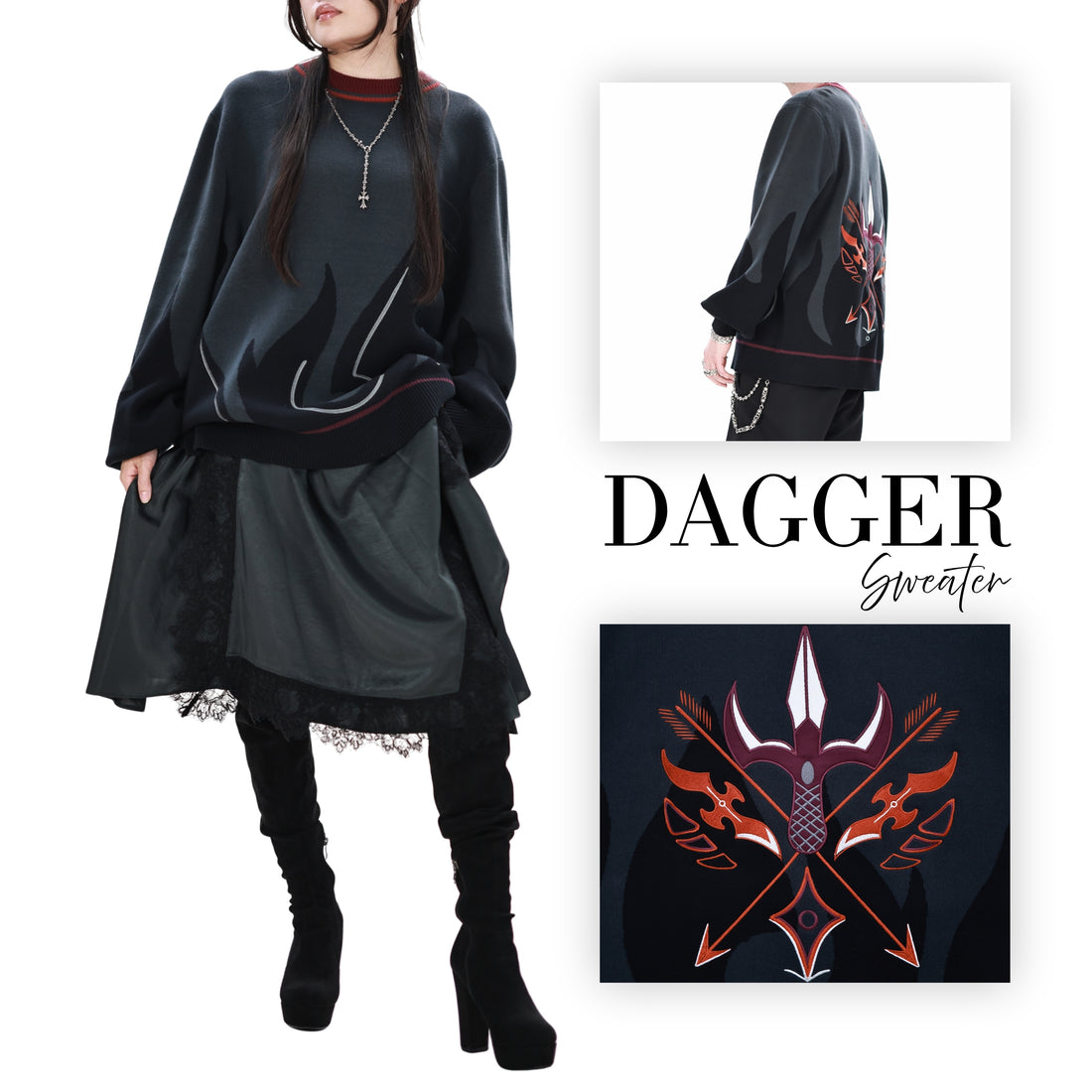 Dagger Sweater Preorder