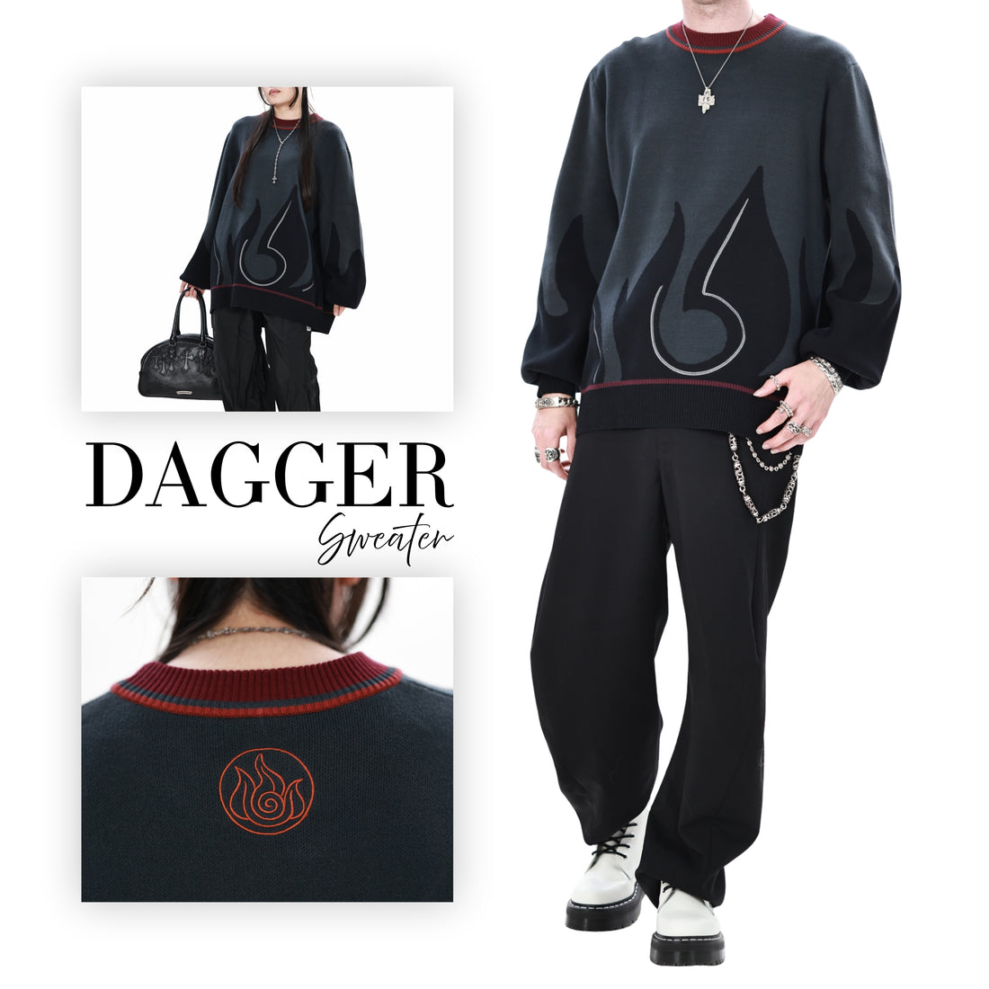 Dagger Sweater Preorder