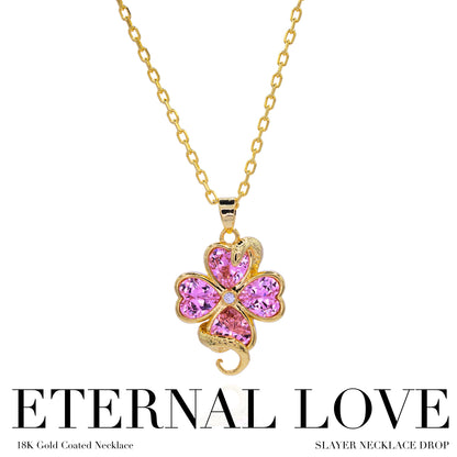 Gold Eternal Love Necklace Preorder