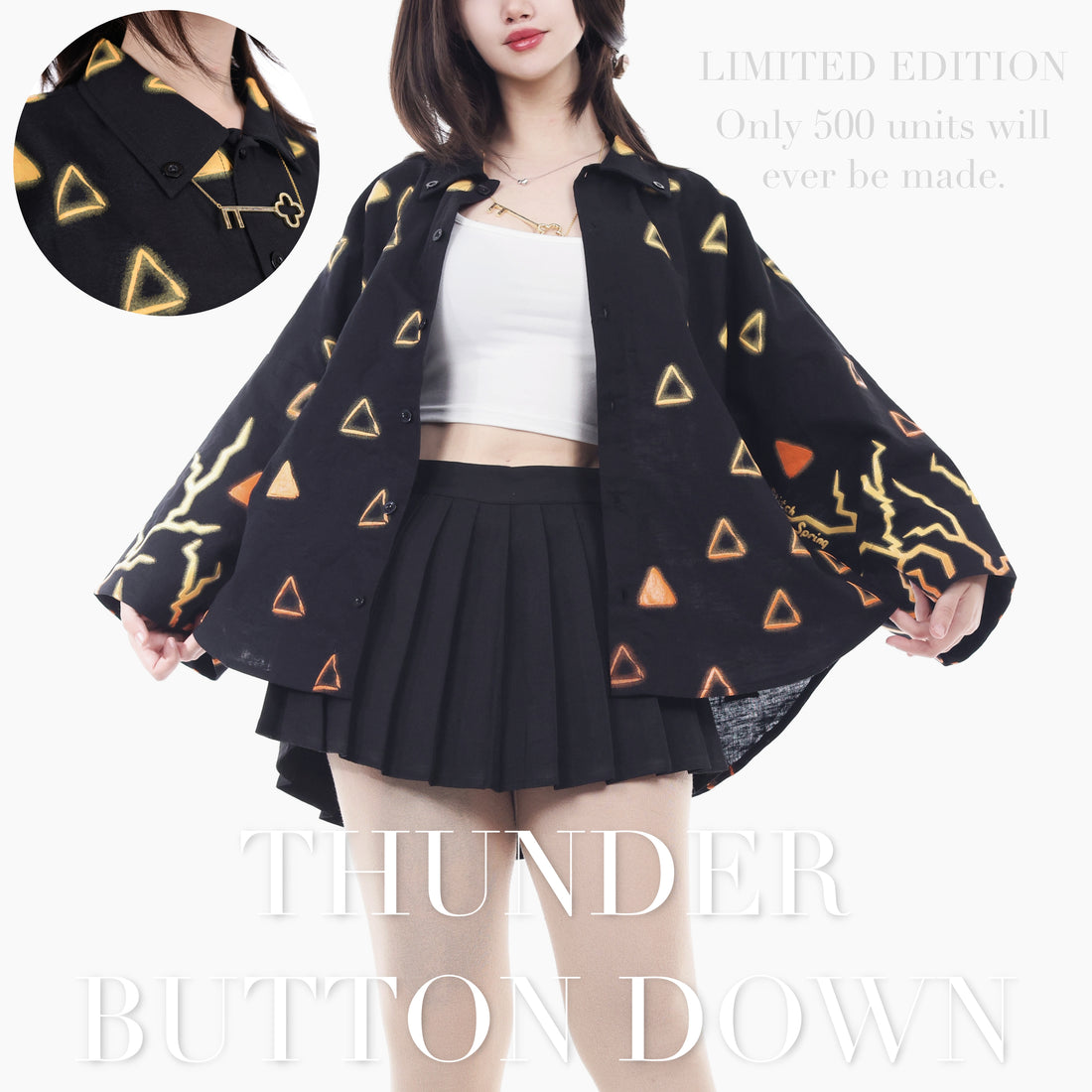 Thunder Button Down Preorder