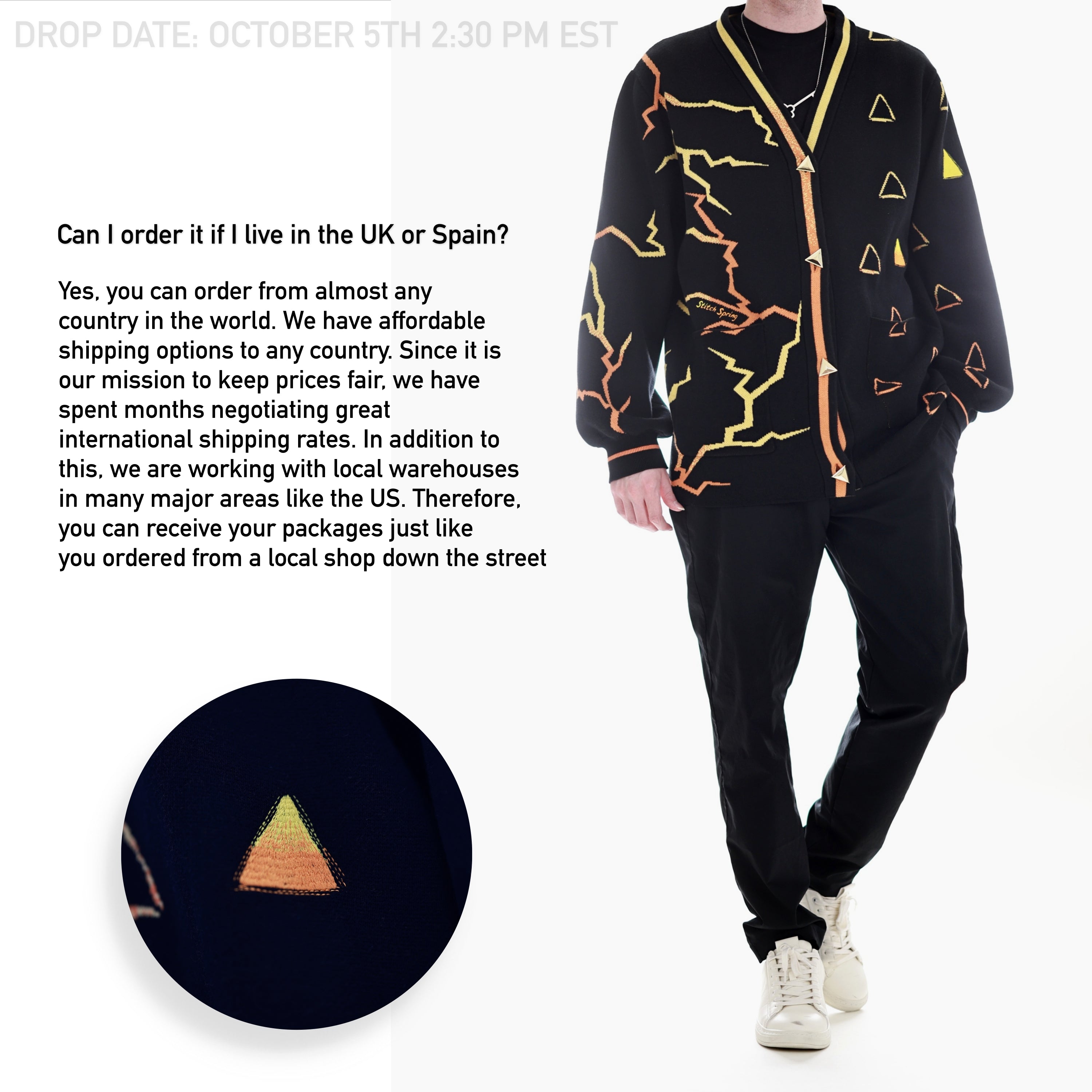 Thunder Cardigan Preorder