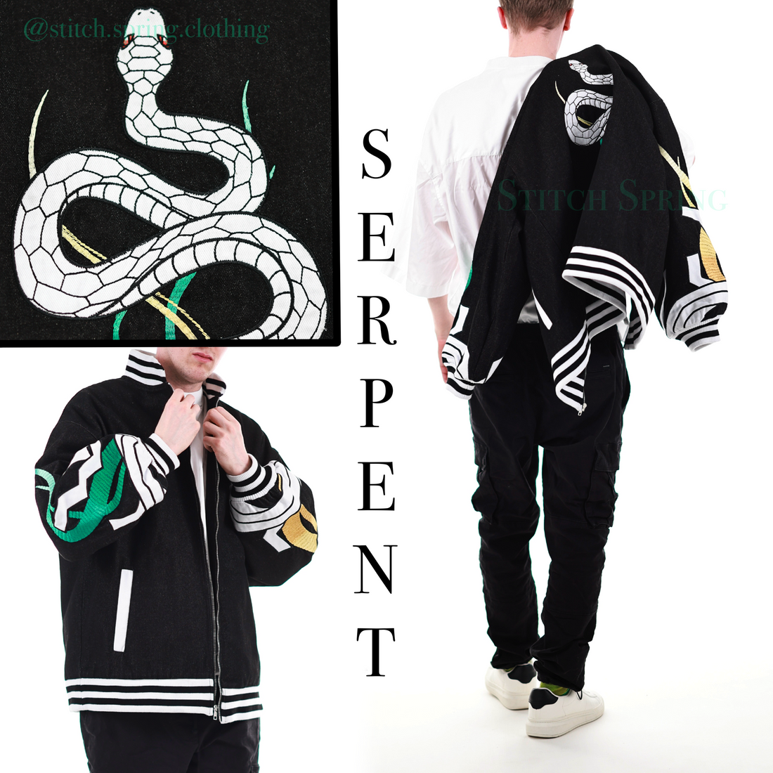 Serpent Denim Jacket Preorder