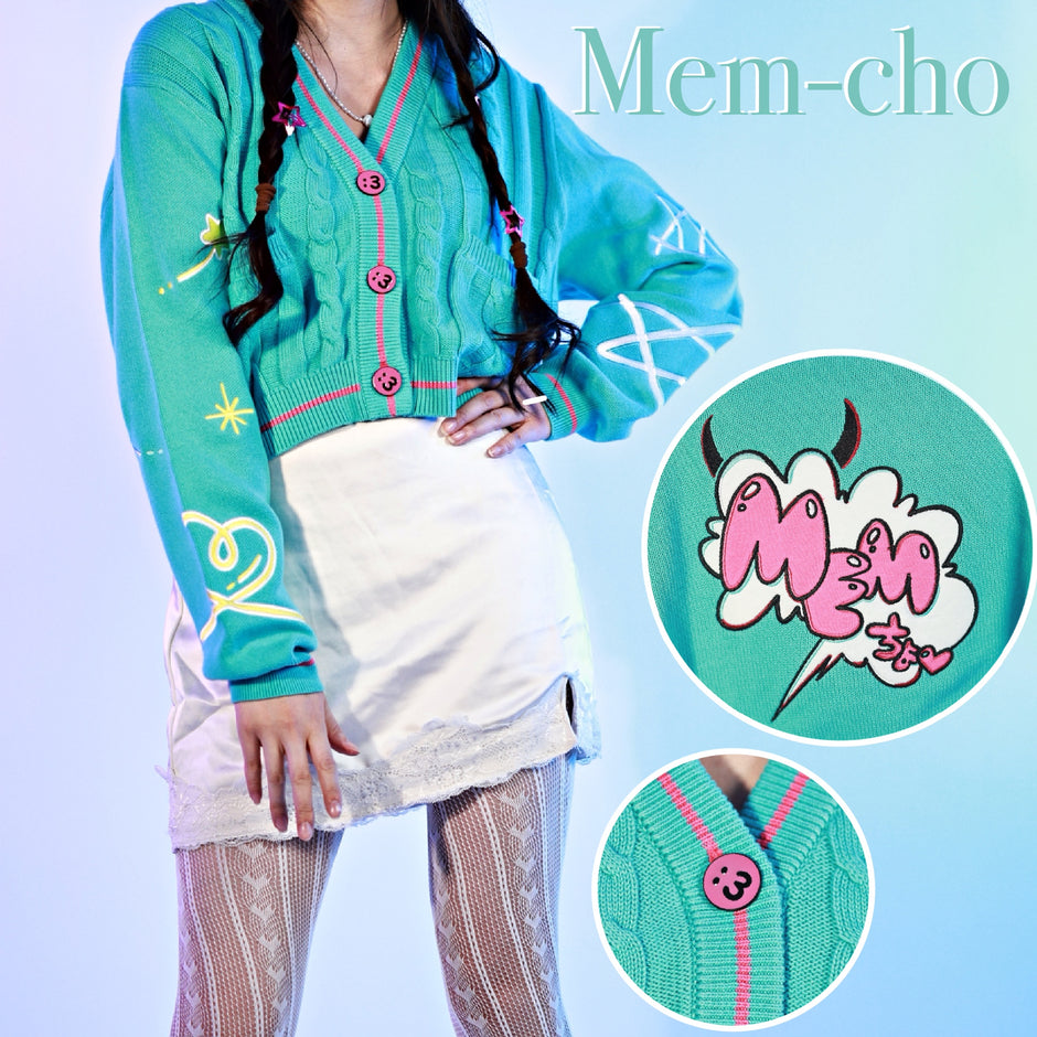 Anime checkered cardigan