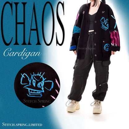 Blue Chaos Cardigan Preorder