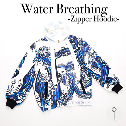 Water Breathing Zipper Hoodie Preoder