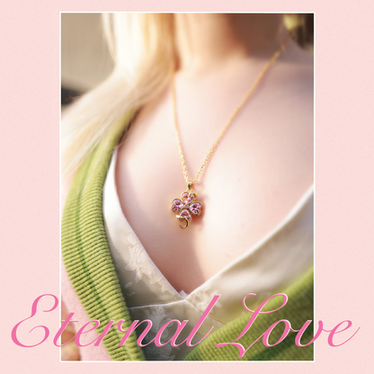 Gold Eternal Love Necklace Preorder