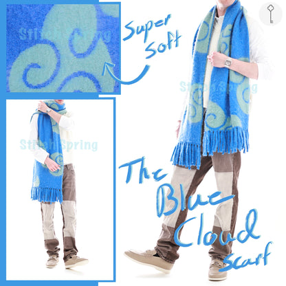 Blue Cloud Scarf Preorder