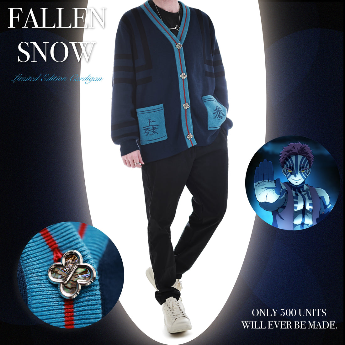 Fallen Snow Cardigan Preorder