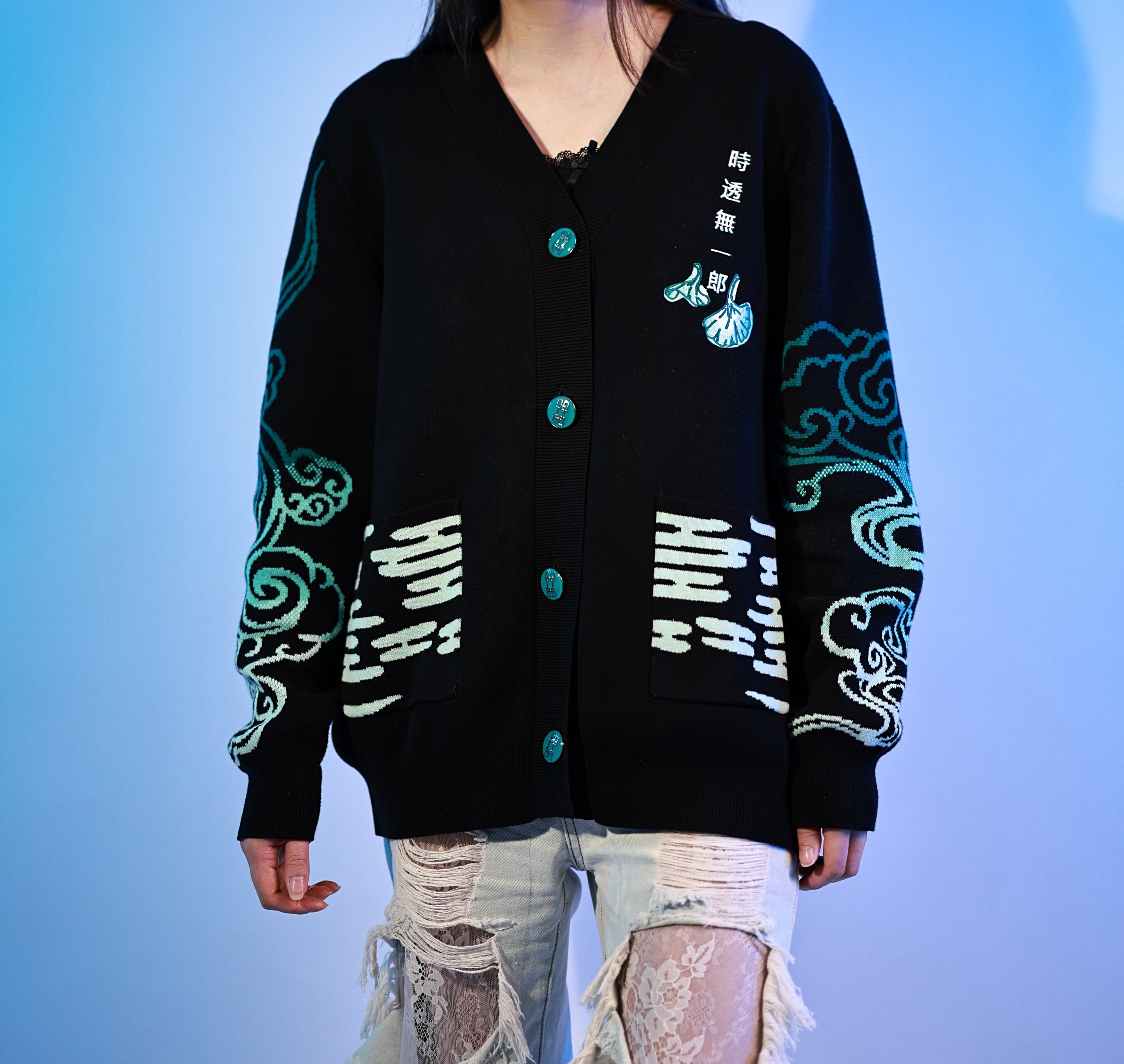 Spring Knit Cute Bow Cardigan Sweater – The Kawaii Shoppu