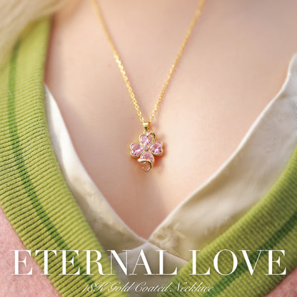 Gold Eternal Love Necklace Preorder