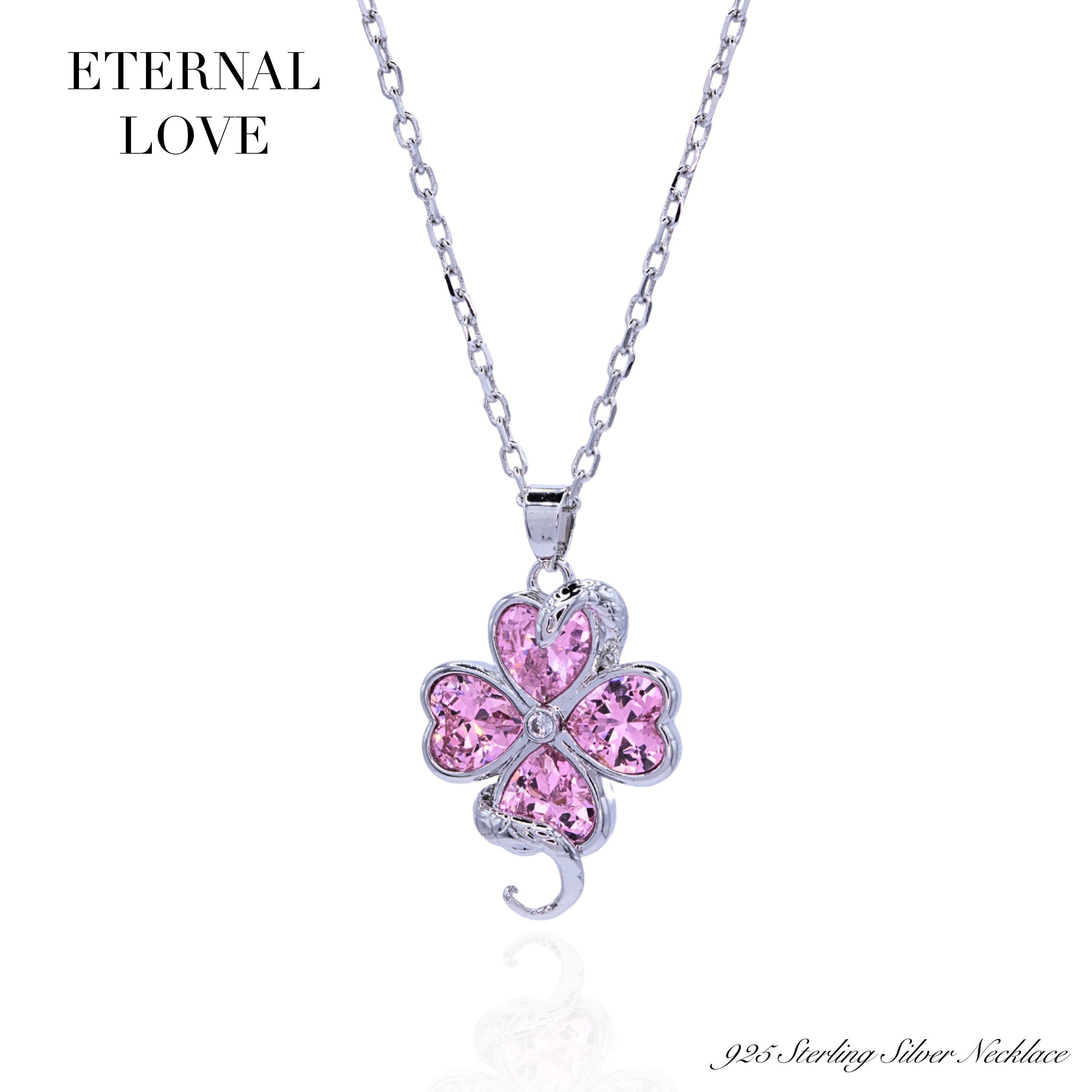 Silver Eternal Love Necklace Preorder