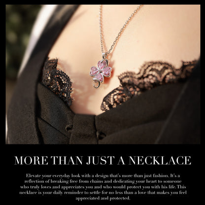 Silver Eternal Love Necklace Preorder