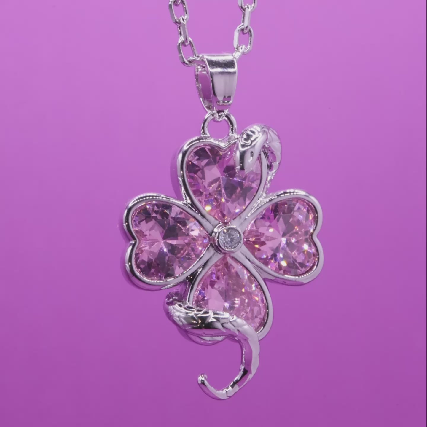 Silver Eternal Love Necklace Preorder