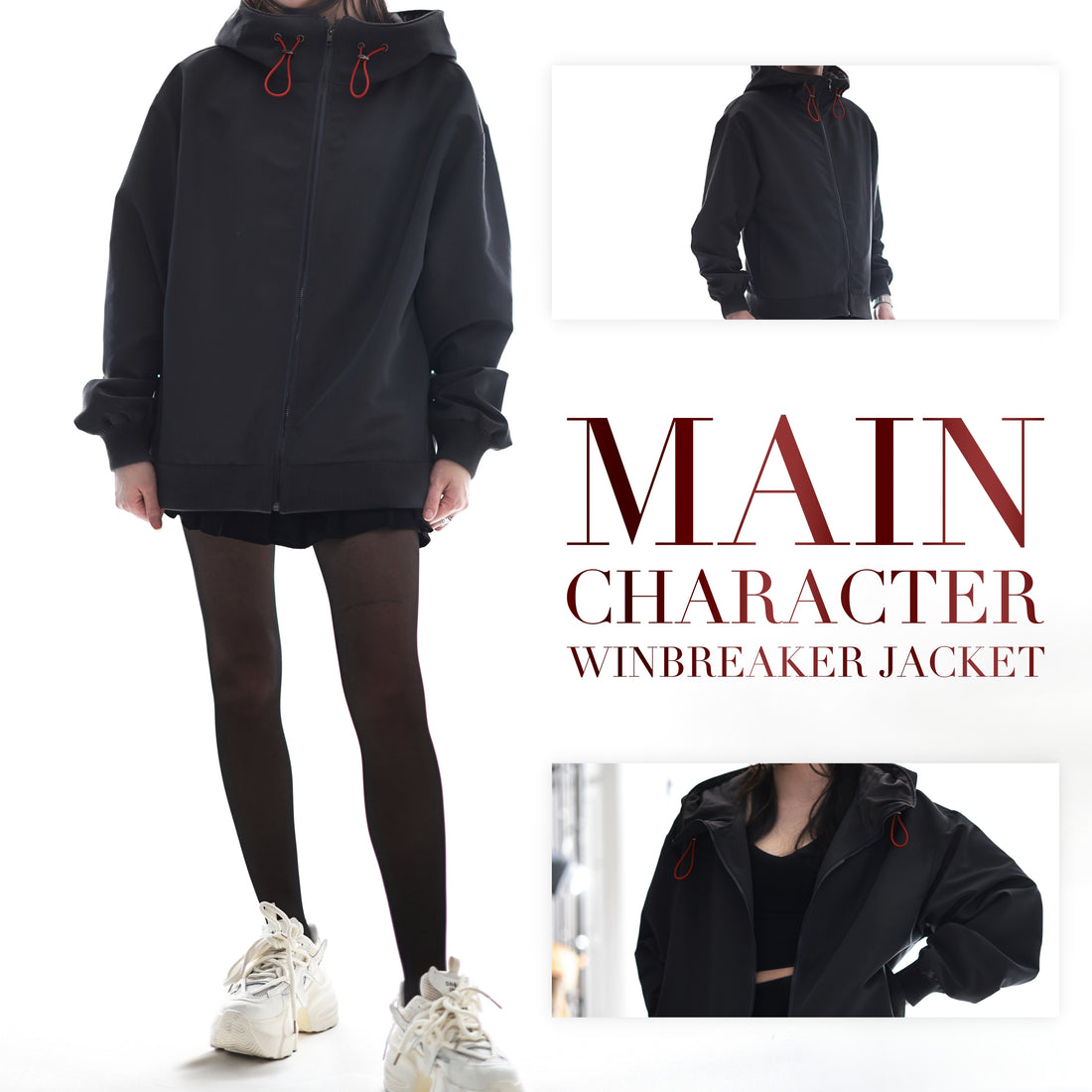 Main Character Windbreaker Jacket Preorder