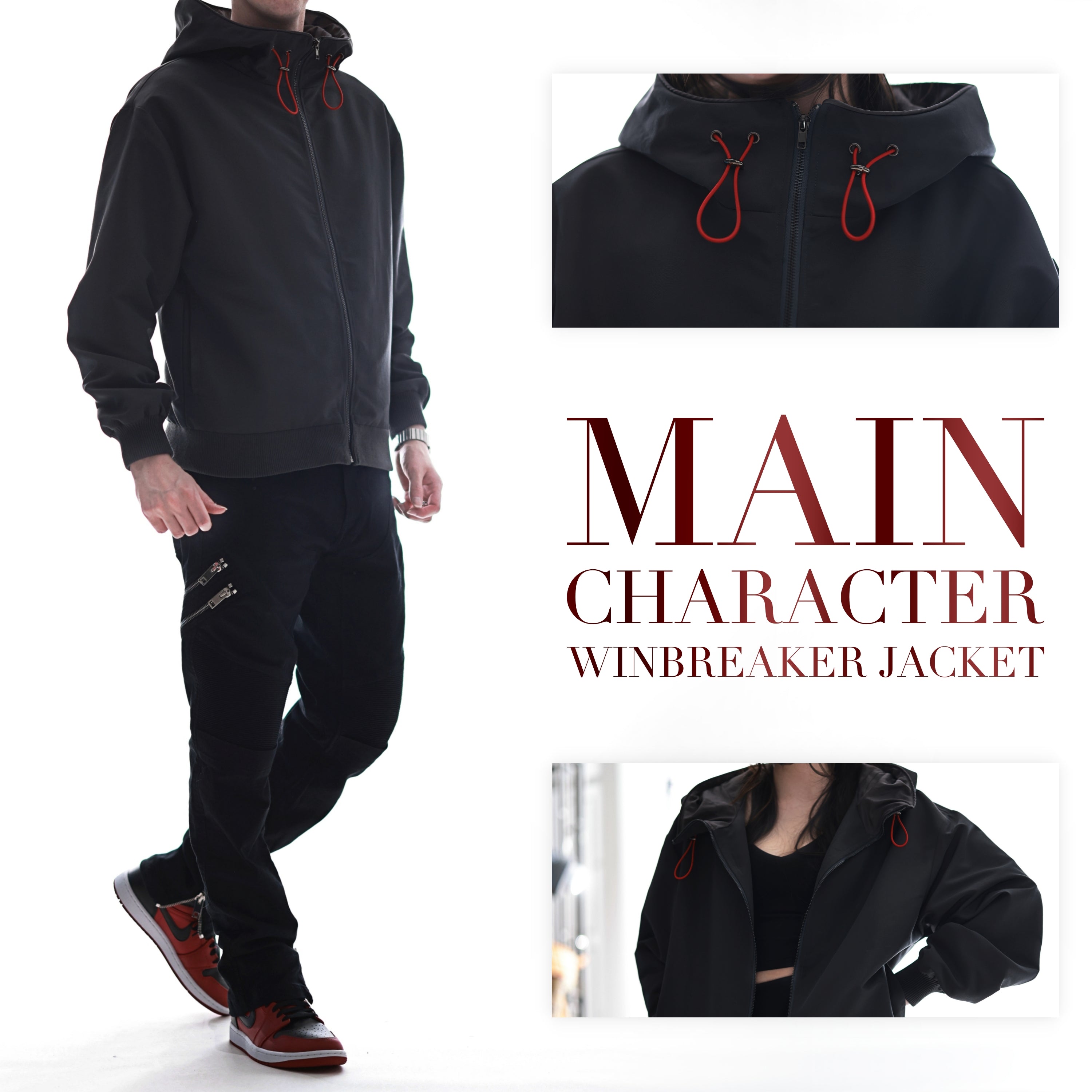 Main Character Windbreaker Jacket Preorder